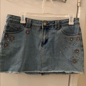 Jean skirt